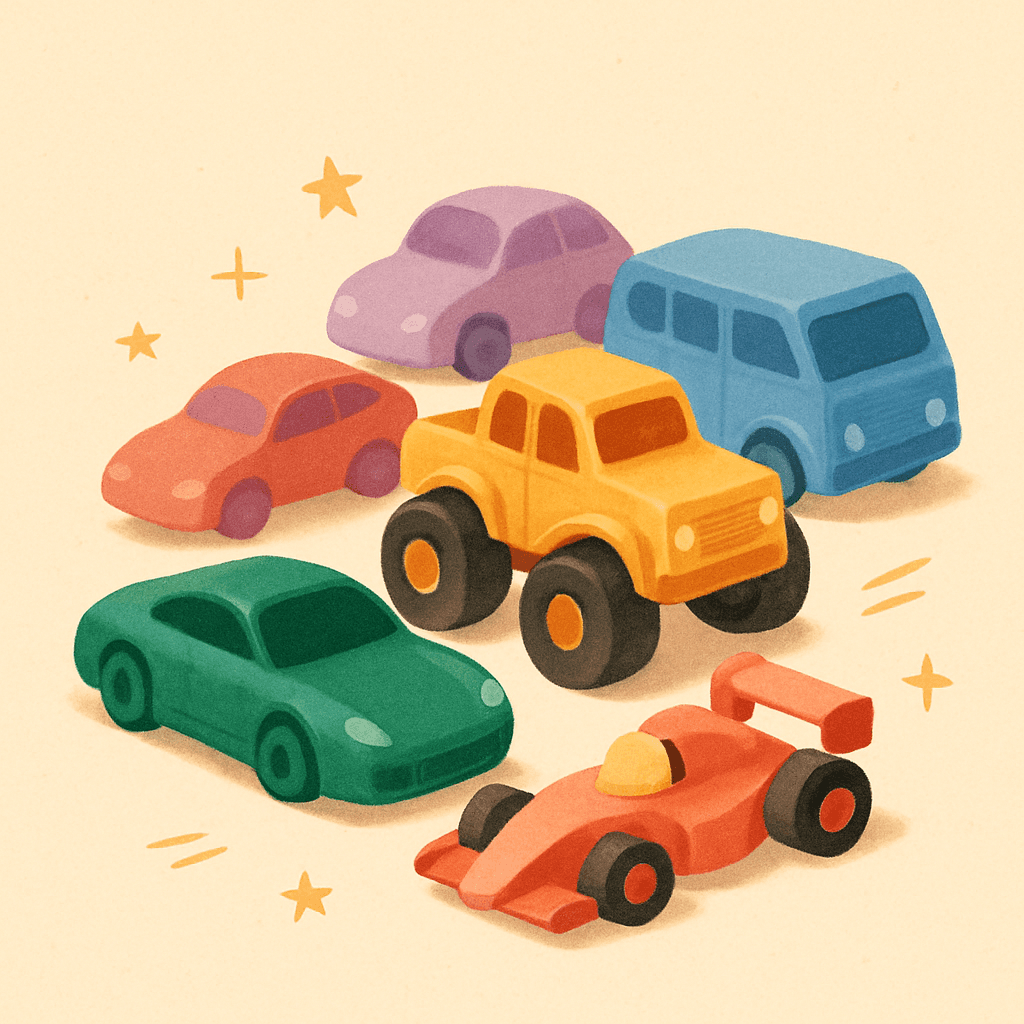 Hot Wheels 20-pack — assorted die-cast toy cars and trucks